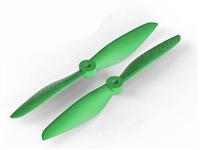 Kingkong 6040 Green Propellers CW & CCW 1 Pair For 250 RC Multirotors [988179-gn]